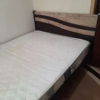 سرویس خواب دو نفره و آینه قدی و دراور ( کمد لباس )|تخت و سرویس خواب|پرند, |دیوار