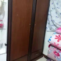 تختخواب. کمد .آینه با میز. دراور ۴ کشویی|تخت و سرویس خواب|فردیس, منظریه|دیوار