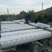 استا بنا سقف سبک اسکلت بتن دوبلوکه بامصالح چکی|خدمات پیشه و مهارت|بندرعباس, |دیوار