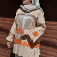 مانتو لینن خنک مزونی و اقتصادی