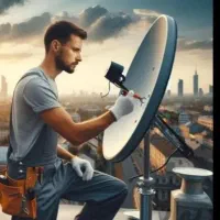 نصاب و نصب انتن ثابت و دیجیتال و براکت