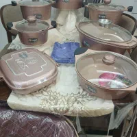 سرویس قابلمه ۲۵ پارچه گرانیت برند MGS طرح کره ای|ظروف پخت‌وپز|مشهد, رضاشهر|دیوار