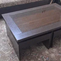 میزعسلی همراه با۴عددمیزکوچک
