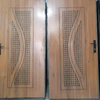 کفبند+درب چوبی+قفل دستگیره لولا