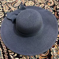 کلاه حصیری سورمه ای رنگ|لباس|اصفهان, عمان سامانی|دیوار