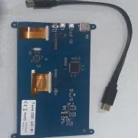 ال سی دی ۷ اینچ لمسی ورودی HDMI رزولوشن 800*480|تلویزیون و پروژکتور|اصفهان, نقش جهان|دیوار