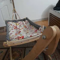 گهواره چوبی|اسباب و اثاث بچه|لاهیجان, گلستان|دیوار