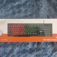 کیبورد گیمینگ مدل Gold oscar KB7123 دارای RGB