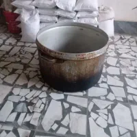 دو عدد دیگ بزرگ برای برنج وگوشت|ظروف پخت‌وپز|گنبد کاووس, |دیوار