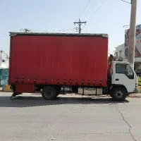 ماشین بار باربری حمل و جابجایی اسباب کشی با کارگر