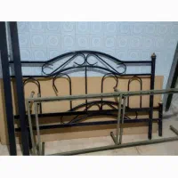 تخت دو نفره فلزی|تخت و سرویس خواب|قوچان, |دیوار