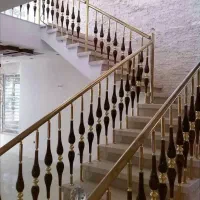 نرده استیل حفاظ بالکن وبانک|مصالح و تجهیزات ساختمان|تهران, خاک سفید|دیوار