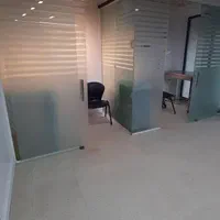 شیشه سکوریت مغازه پارتیشن آکاردونی