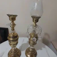 شمعدان برنز|لوستر و چراغ آویز|ارومیه, |دیوار