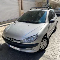 پژو 206 تیپ5 فرانسوی NFU ماشین تمیزو سالم