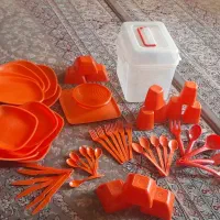 سرویس مسافرتی پلاستیکی ۶۲ تیکه