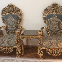 مبل سلطنتی زیبای بی نظیر رنگ خاص مخصوص افراد خاص|مبلمان خانگی و میز عسلی|تهران, خلیج فارس|دیوار