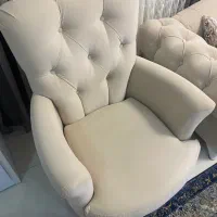 مبل۷ نفره چستری پارچه ترک چوب مقاوم(خرید سه سال)|مبلمان خانگی و میز عسلی|رشت, گلسار|دیوار