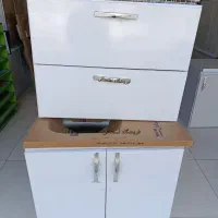 سینک کابینت کوچیک و سایز غیره سینک آبچکان سفید