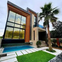 تریبلکس استخرداردر منطقه جنگلی و شهرک هکتاری باسند