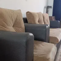 مبلمان قهوه ای / نسکافه ای|مبلمان خانگی و میز عسلی|نقده, |دیوار