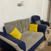 مبل هفت نفره|مبلمان خانگی و میز عسلی|پل سفید, |دیوار