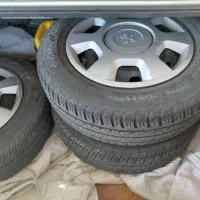 رینگ و لاستیک سایز 14 همراه قالپاق نوع