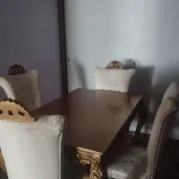 مبل ۷ نفره سلطنتی و میز غذاخوری ۴ نفره|مبلمان خانگی و میز عسلی|نظرآباد, نظرآباد|دیوار