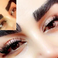 کاشت مژه ( چسب بدون اسیب ومژه ابریشمی)