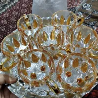 استکان 12عدد|ظروف سرو و پذیرایی|جوانرود, |دیوار