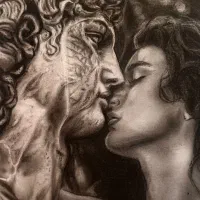 هدیه نقاشی سیاه قلم هایپررئال