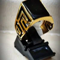 انگشتر سوپر استیل مردانه طلایی|بدلیجات|قم, ارم|دیوار