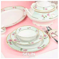 سرویس‌ چینی ۱۲ نفره صادراتی|ظروف سرو و پذیرایی|یزد, |دیوار