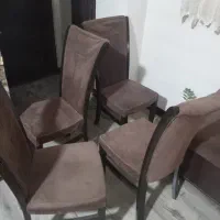 فروش ۴ عدد صندلی چوبی