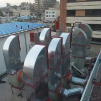 کانال‌سازی کولرو نصب هود و فلاشینگ صنعتی ودریچه