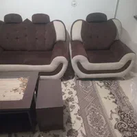 با سلام مبل ۷نفره با میزعسلی مبلمان درحدنو|مبلمان خانگی و میز عسلی|گرگان, |دیوار