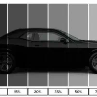 شیشه دودی نصب در محل