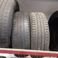 ۲ حلقه لاستیک ۱۵۵ پرایدی فاق کوتاه پنوماتیک خارجی