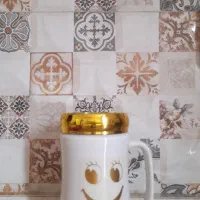 ماگ  آیینه دار طرح دار
