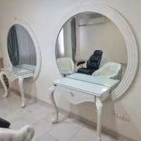 میز آینه آرایشگاه دو عدد