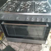 گاز فردار ۵ شعله تمام استیل تمیز|اجاق گاز و لوازم برقی پخت‌وپز|رشت, حمیدیان|دیوار