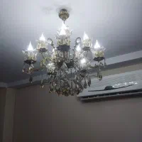 دوعدد لوستر برونزی