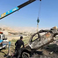 ۴۰۵تصادفی سوخته