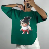 تیشرت باکسی و لانگ