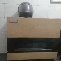 با سلام یک عدد بخاری گازی و کلاه کاست