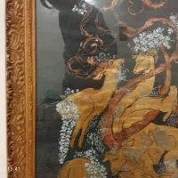 تابلو گوزن|تابلو، نقاشی، عکس|گلبهار, شهر جدید گلبهار|دیوار