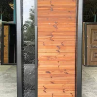 درب ضدسرقت لاین افقی نرده شیشه ای، استیل کد D004|مصالح و تجهیزات ساختمان|محمودآباد, |دیوار