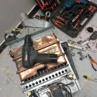 تعمیرات آبگرمکن ورنگ آمیزی با دستگاه