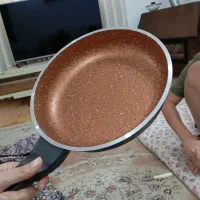 ظروف تابه نو نو اصلا استفاده نشده سایز 24ضخیم