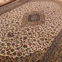 یک تخته فرش ۶متری تراکم ۱۰۰۰ ودوعدد قالیچه